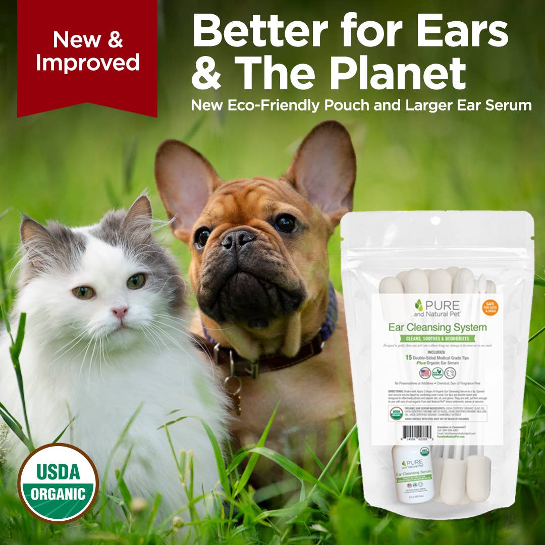 Pure and Natural Pet - Ear Cleansing Systems (Dogs or Cats)