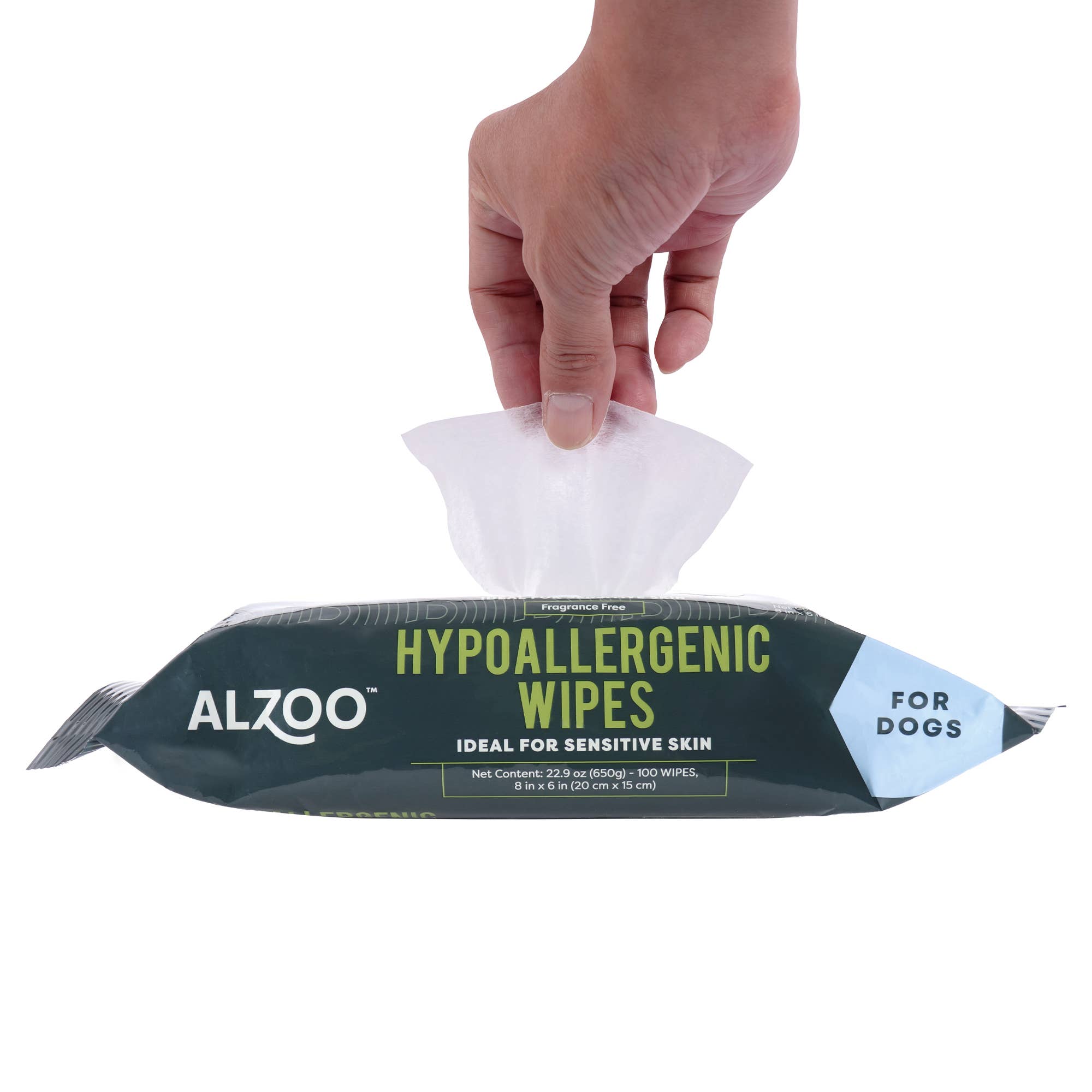 ALZOO - ALZOO PLANT-BASED HYPOALLERGENIC WIPES 100CT