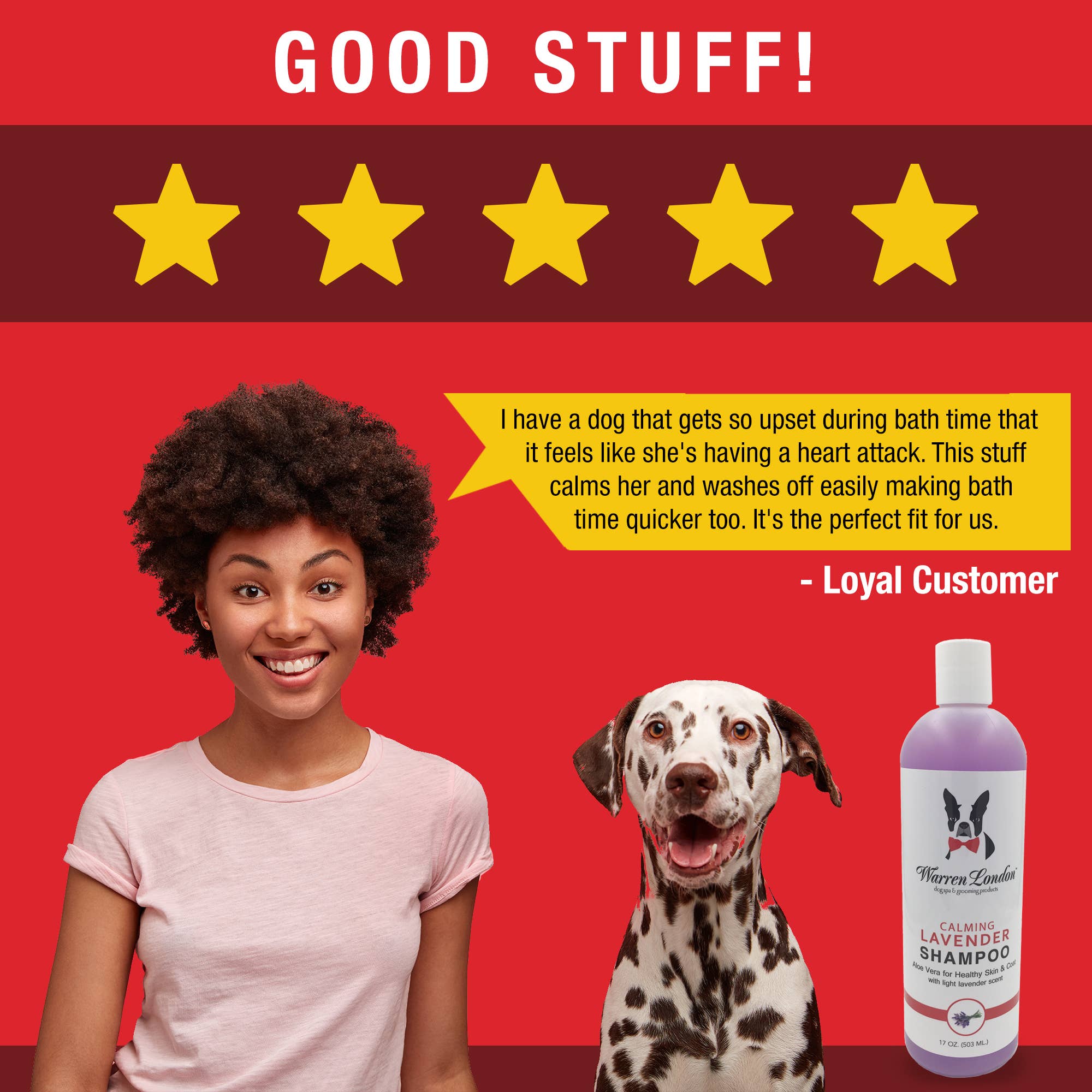 Warren London Dog Products - Shampoo: Calming Lavender - 2 Sizes