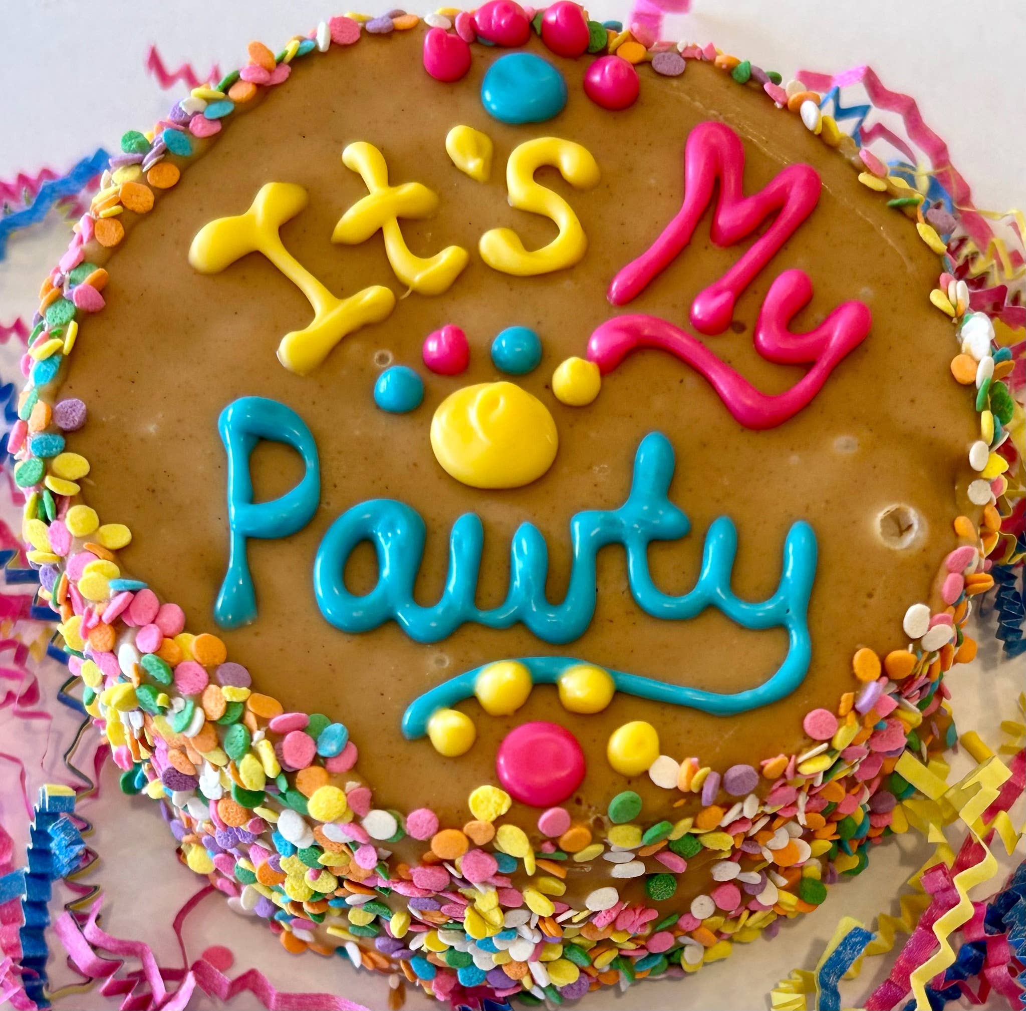 DELCO DOG CO. - PB It's My Pawty Doggie Cakes