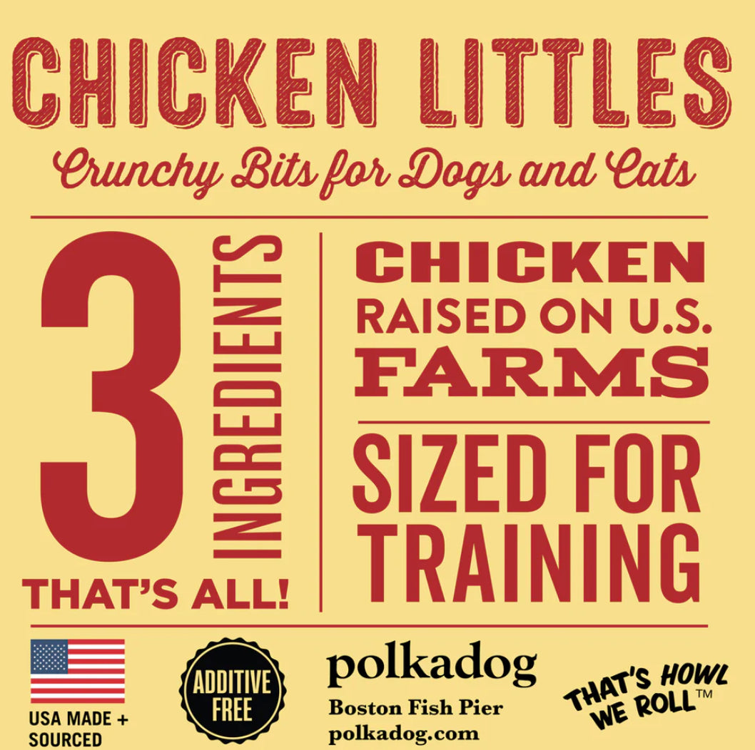 Polkadog - Chicken Littles - 7oz - dog treats
