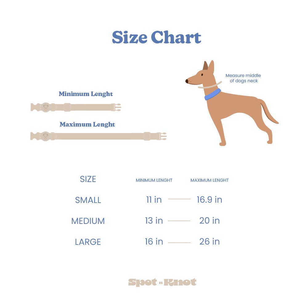 Spot N Knot - Dog Walk Bundle | Leash, Collar, Poop Loop, Waste Bag Holder