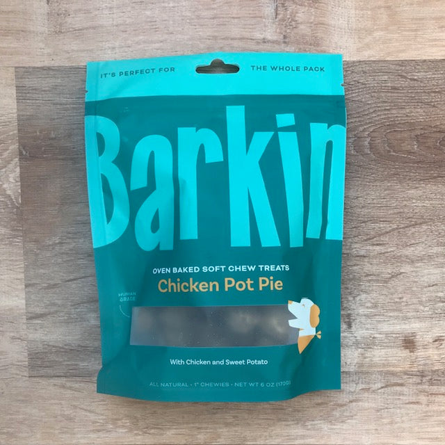 Barkin Chicken Pot Pie - Soft Chew Dog Treats