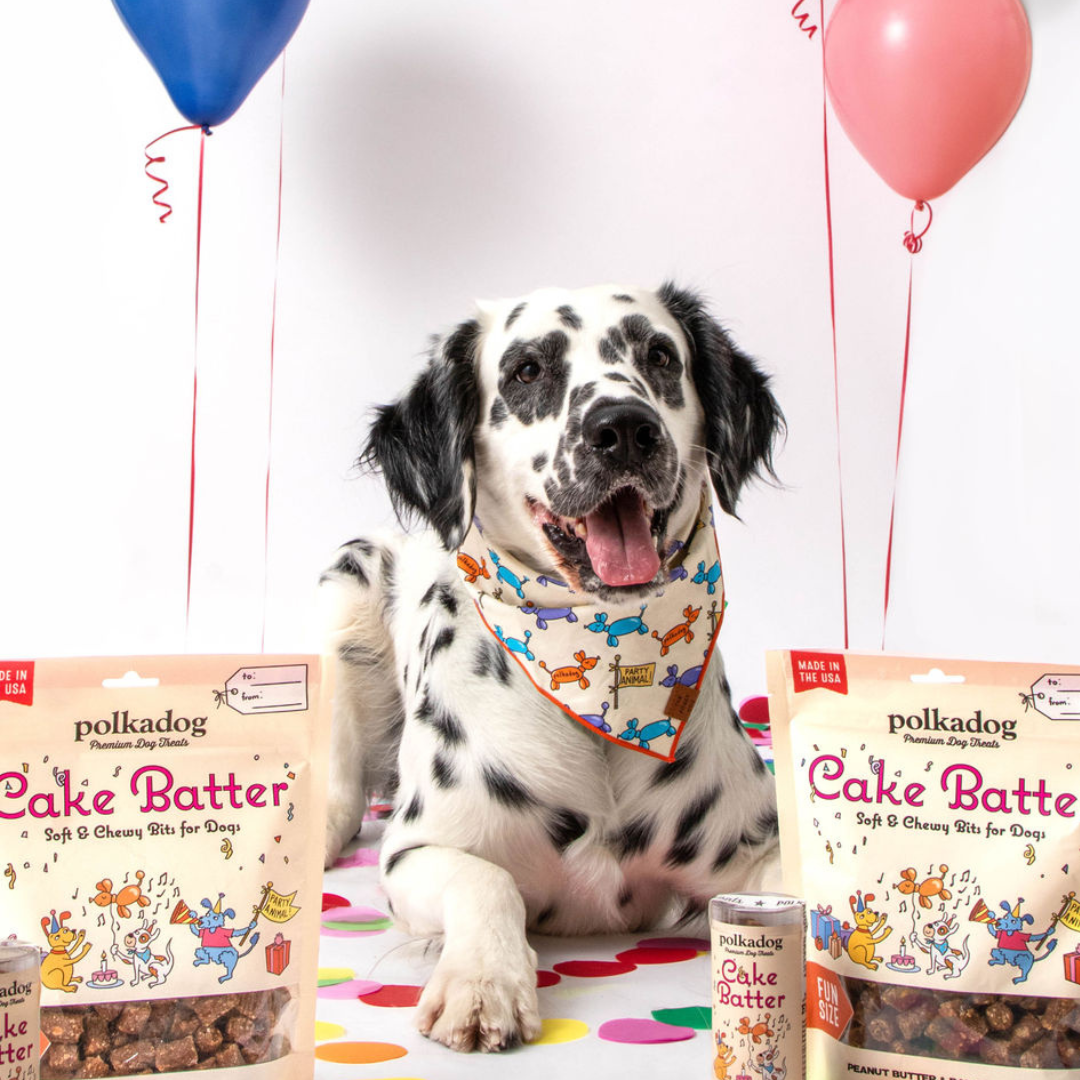 Polkadog - Cake Batter, Peanut Butter & Banana - 10oz - Dog Treats