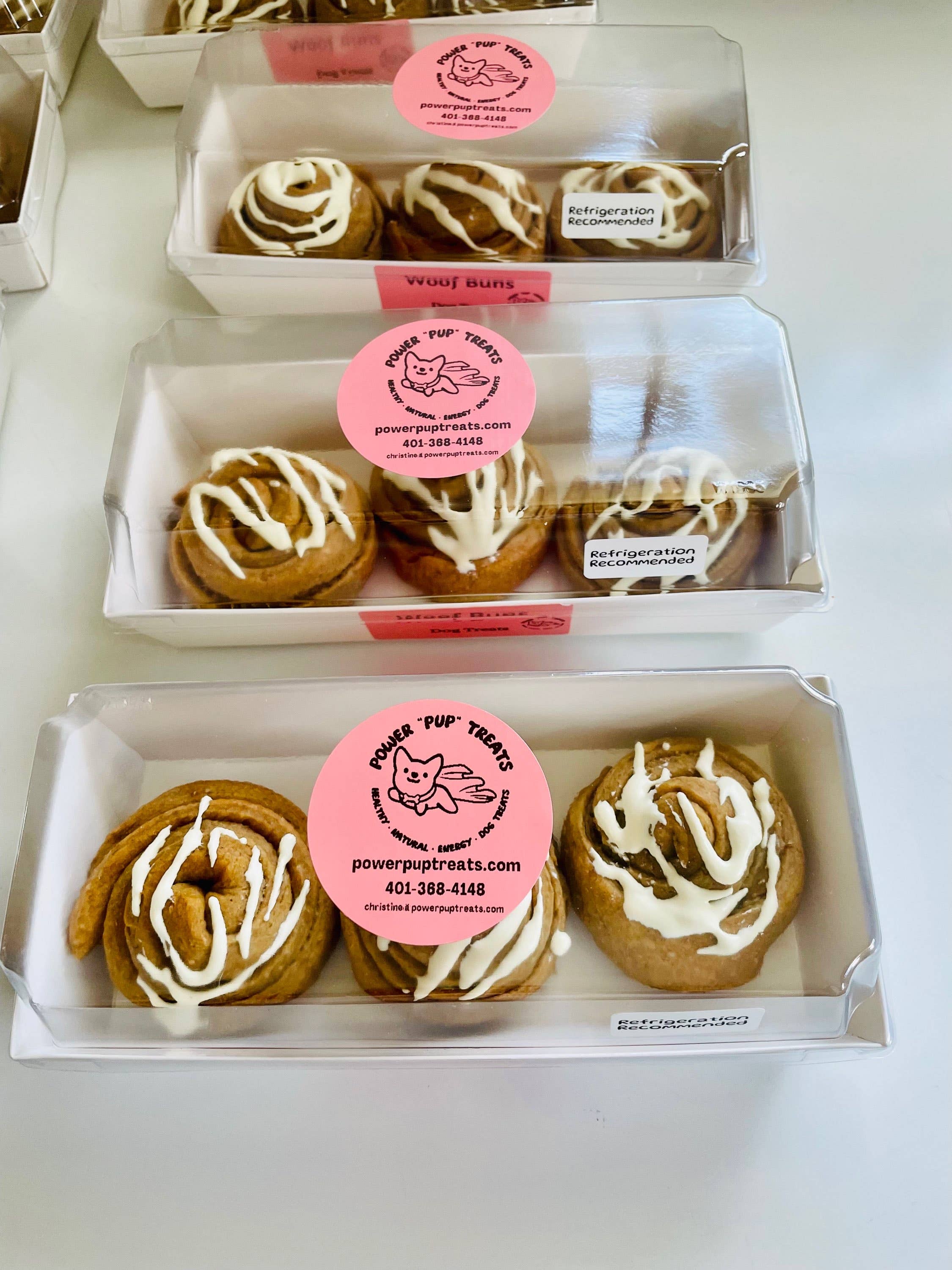 Power “Pup” Treats - Woofy Cinnamon Buns