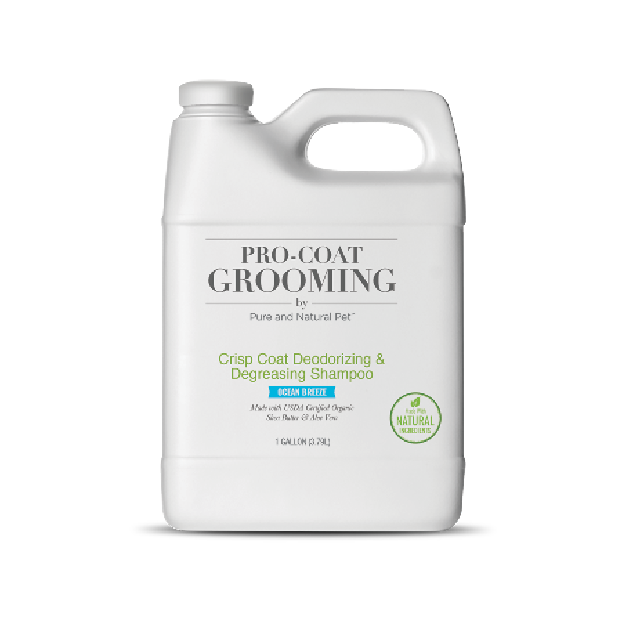 Pure and Natural Pet - Crisp Coat Deodorizing & Degreasing Shampoo (Dogs) - 1 Gal.