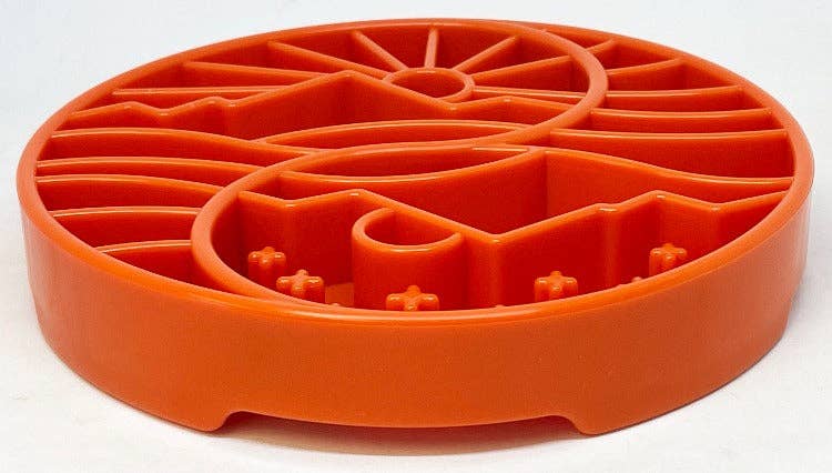 SodaPup - Yin Yang Design Shallow eTray Enrichment Slow Feeder Tray for Dogs