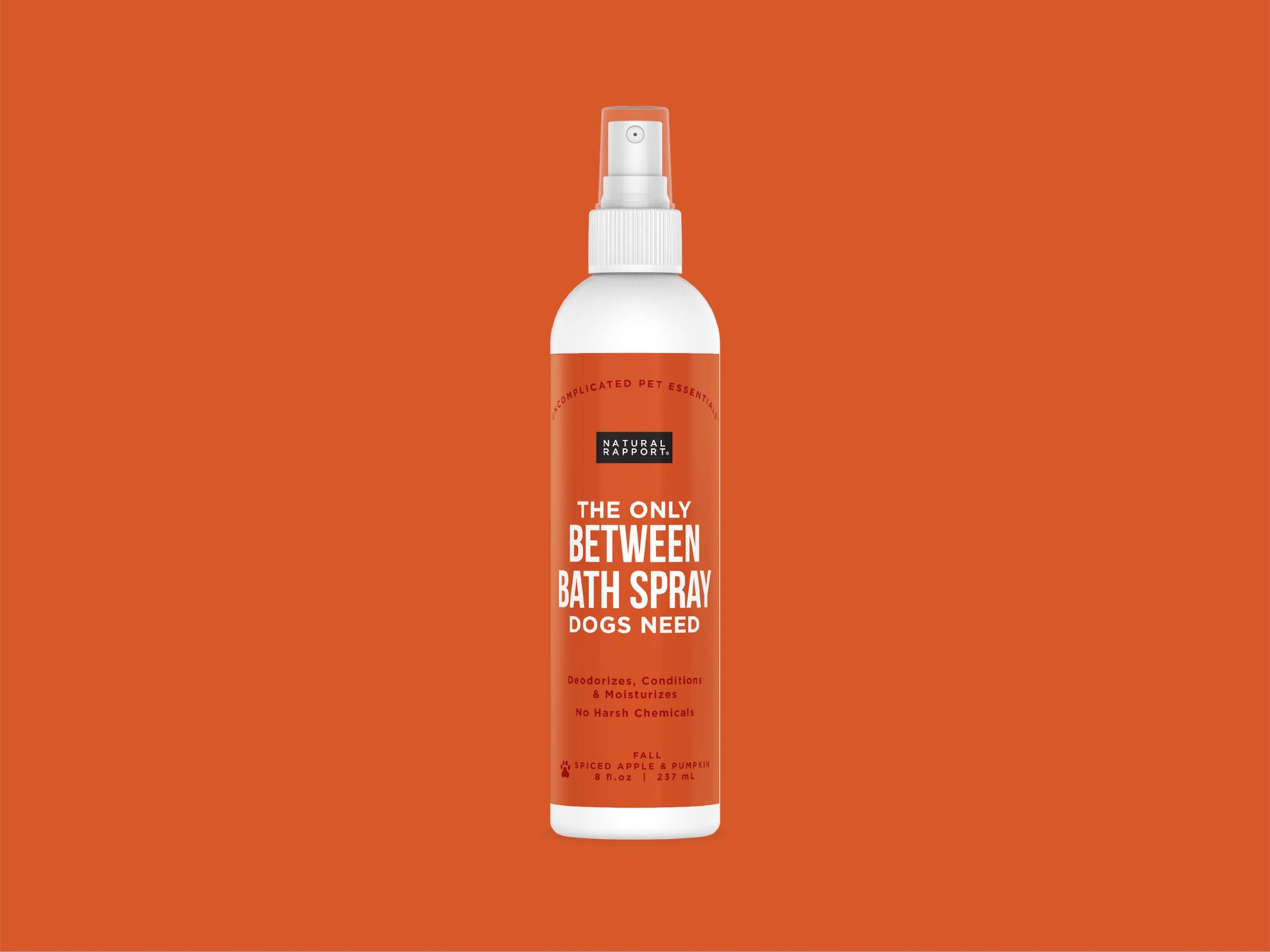 Natural Rapport - The Only Between Bath Spray Dogs Need - Apple & Pumpkin