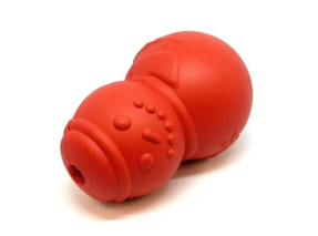 MKB Snowman - Chew Toy - Treat Dispenser - Large - Red