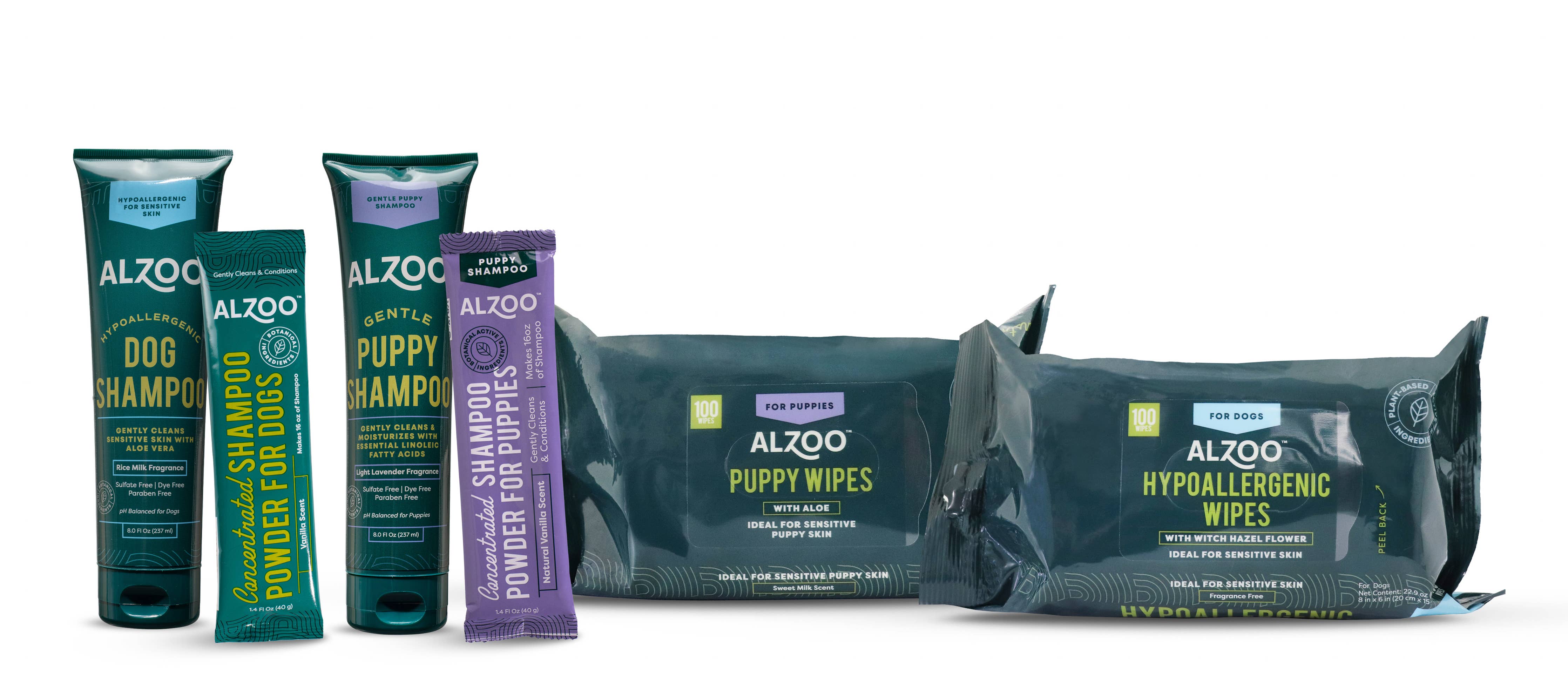 ALZOO - ALZOO PLANT-BASED HYPOALLERGENIC WIPES 100CT