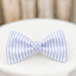 doggish - Spring seersucker nautical dog bow tie pet accessory