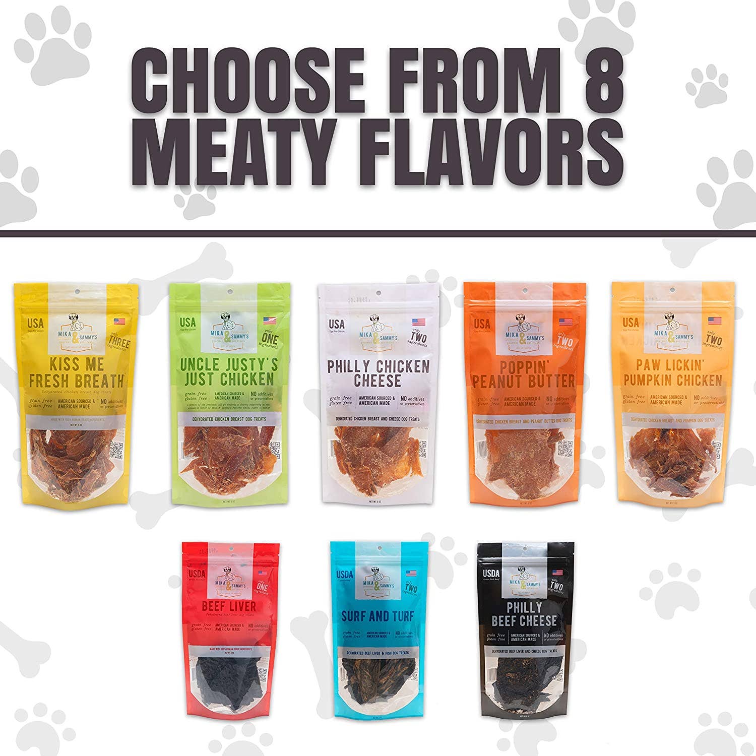 Mika and Sammy's Gourmet Pet Treats - Philly Chicken Cheese