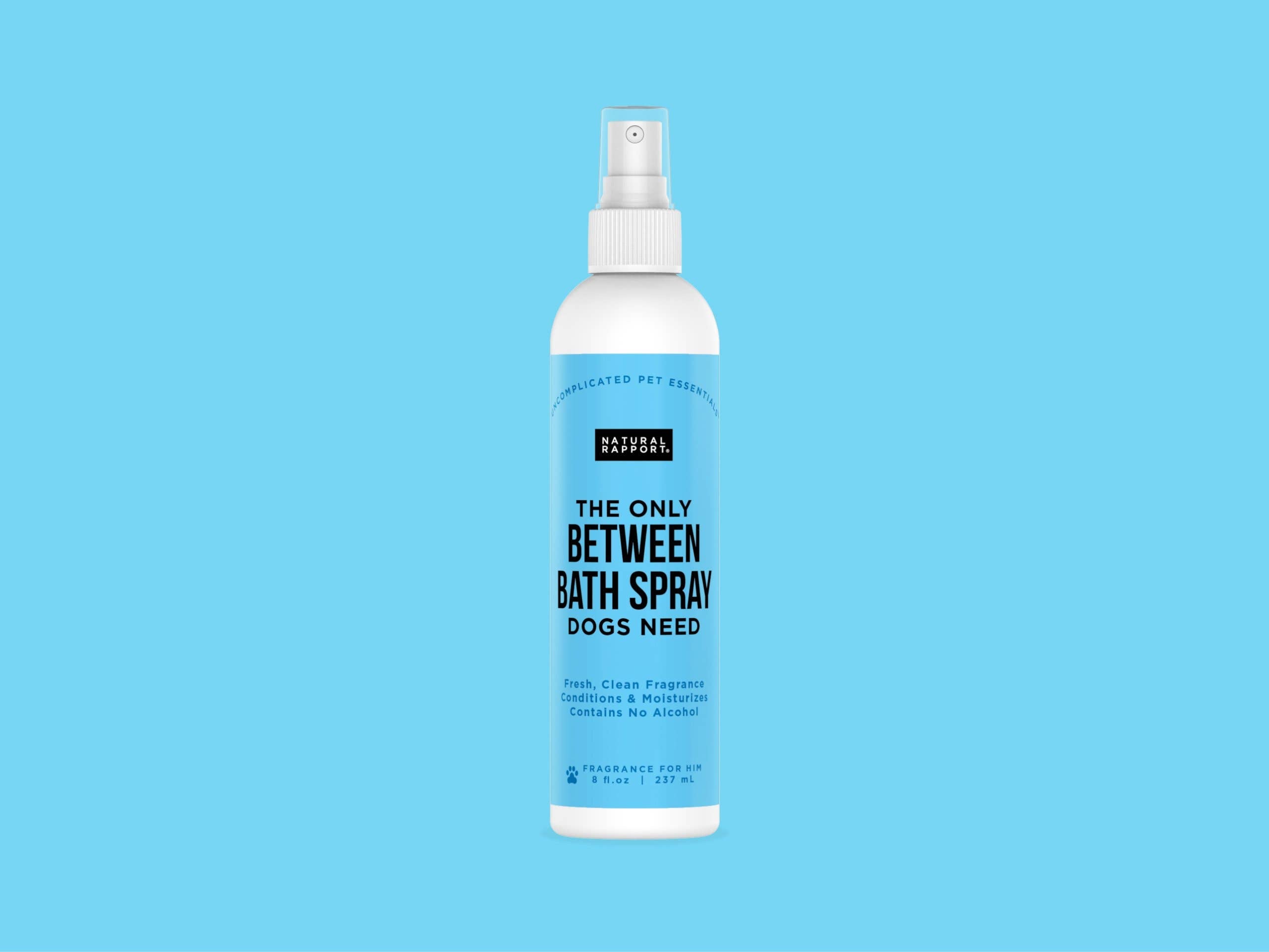 Natural Rapport - The Only Between Bath Spray Dogs Need - Amber & Sandalwood