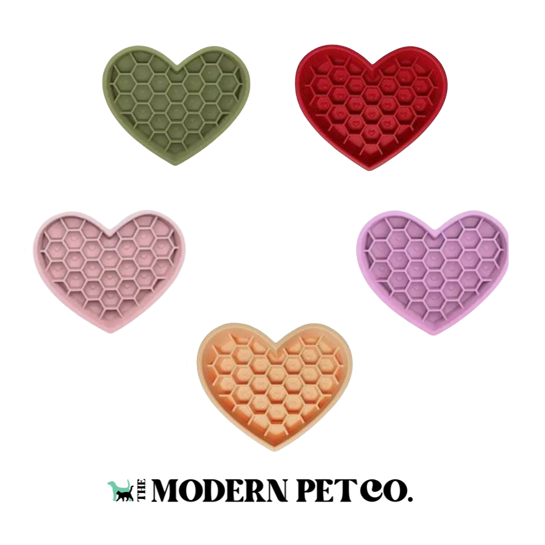 The modern pet company - Heart Slow Feeder Enrichment Bowl For Dogs
