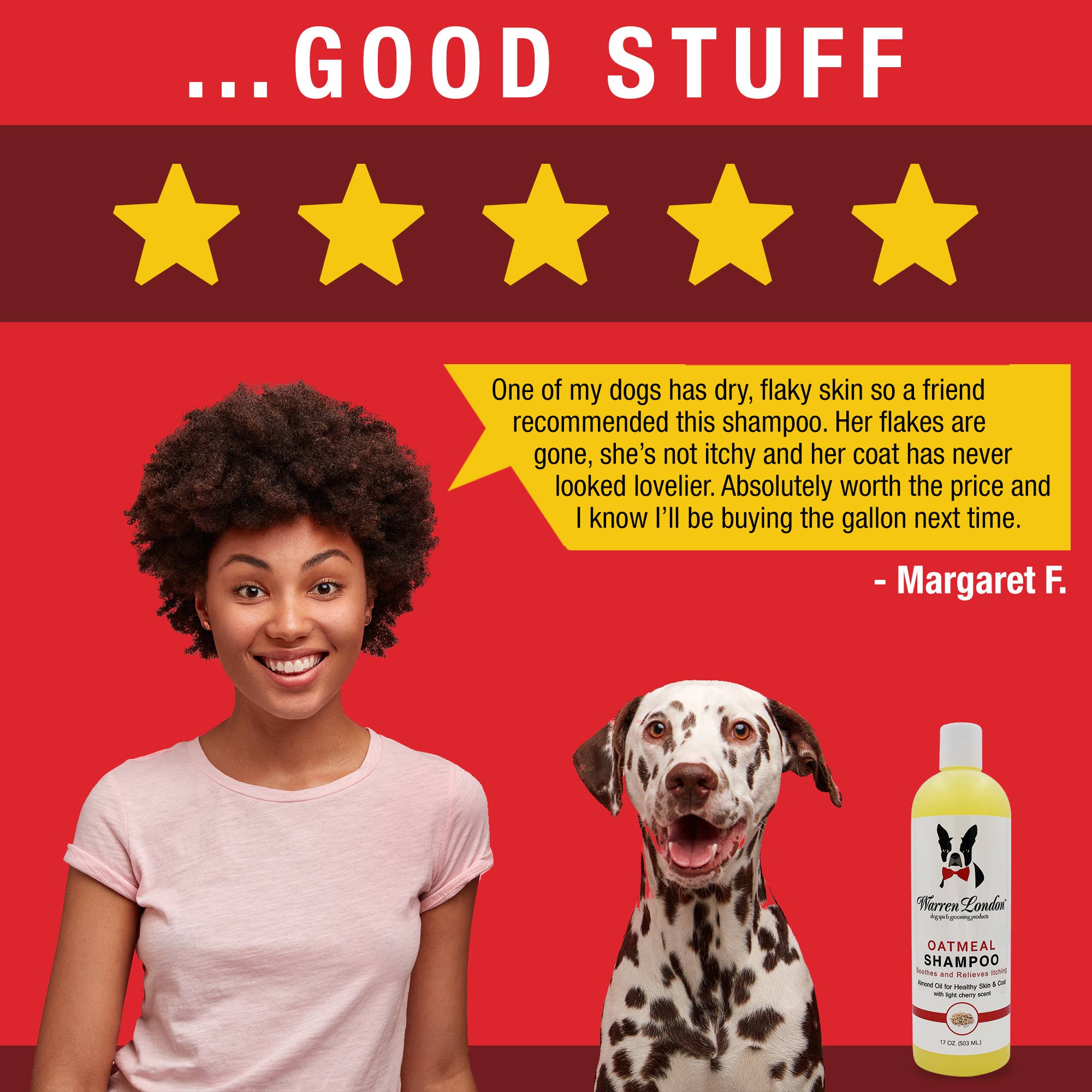 Warren London Dog Products - Shampoo: Oatmeal - 2 Sizes