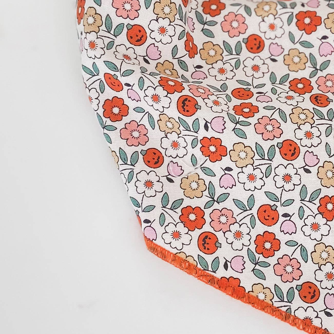 doggish - Pumpkin flowers halloween dog bandana pet accessory