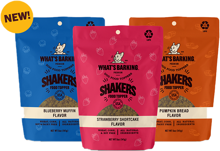 What's Barking - Shakers Food Topper