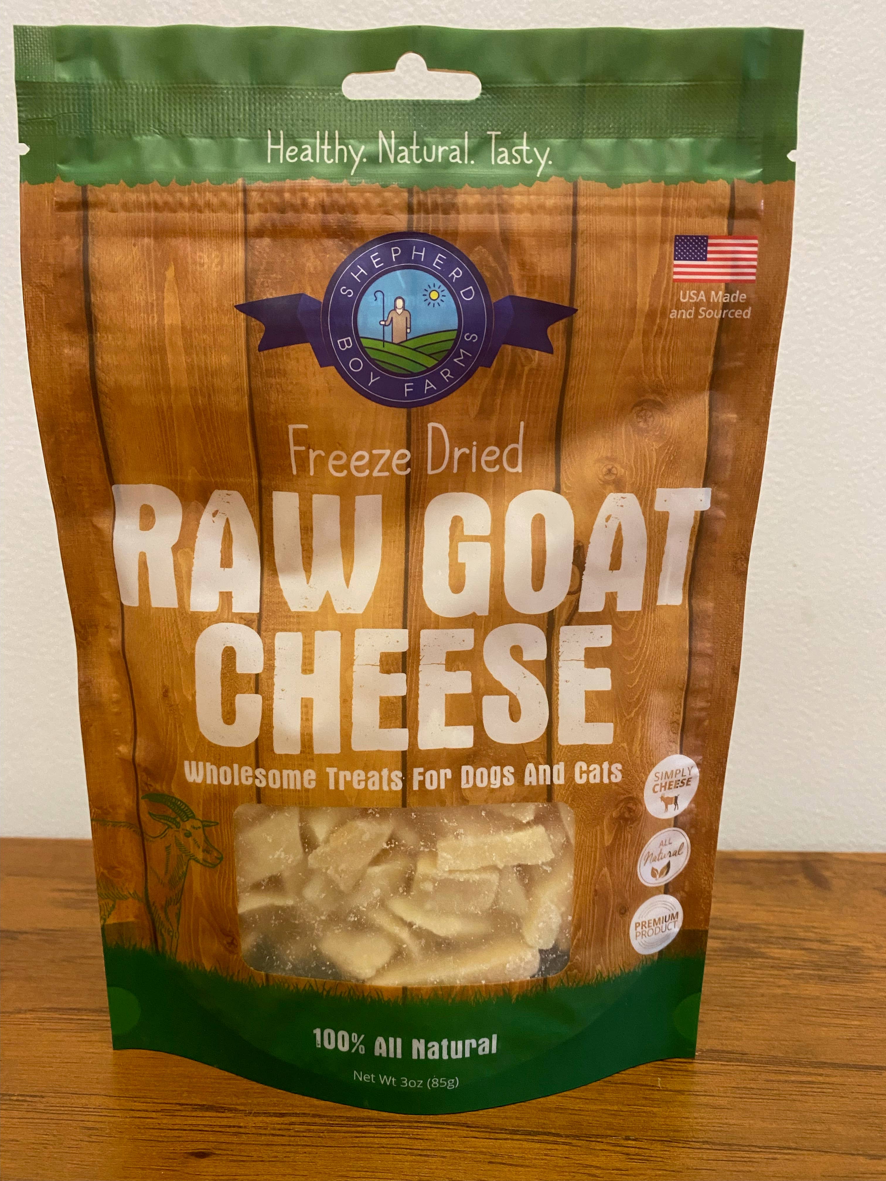 Shepherd Boy Farms - Freeze Dried Raw Goat Cheese