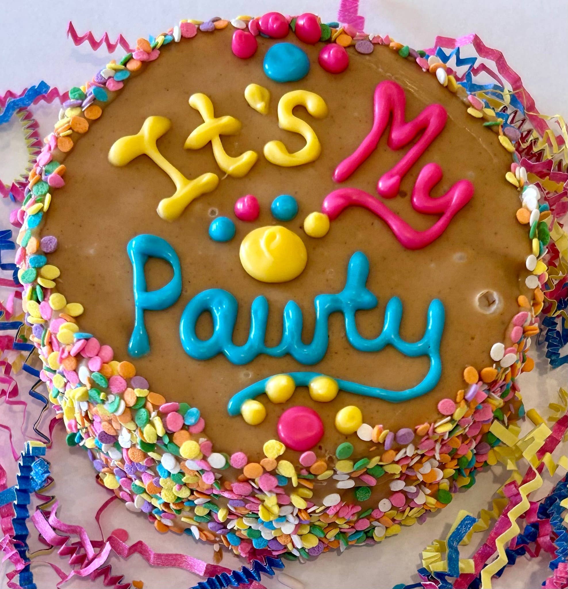DELCO DOG CO. - PB It's My Pawty Doggie Cakes