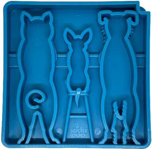 SodaPup - Waiting Dogs Design eTray Enrichment Tray for Dogs