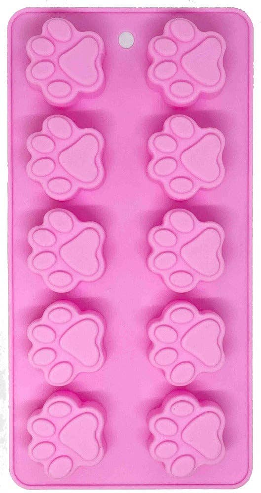 SodaPup - Dogtastic Jelly Shots Silicone Mold - Paw Shape