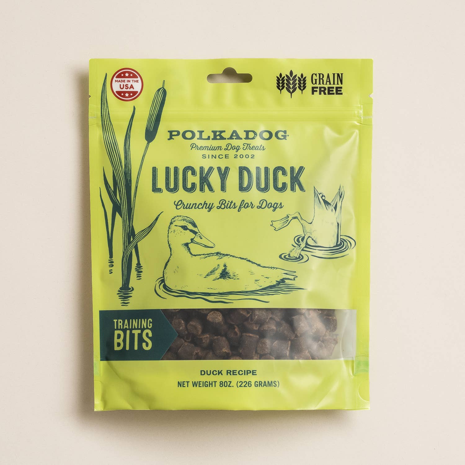 Polkadog - Lucky Duck Training Bits -  Dog Treats