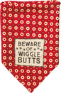 Primitives by Kathy - Beware Of Wigglebutts Small Pet Bandana