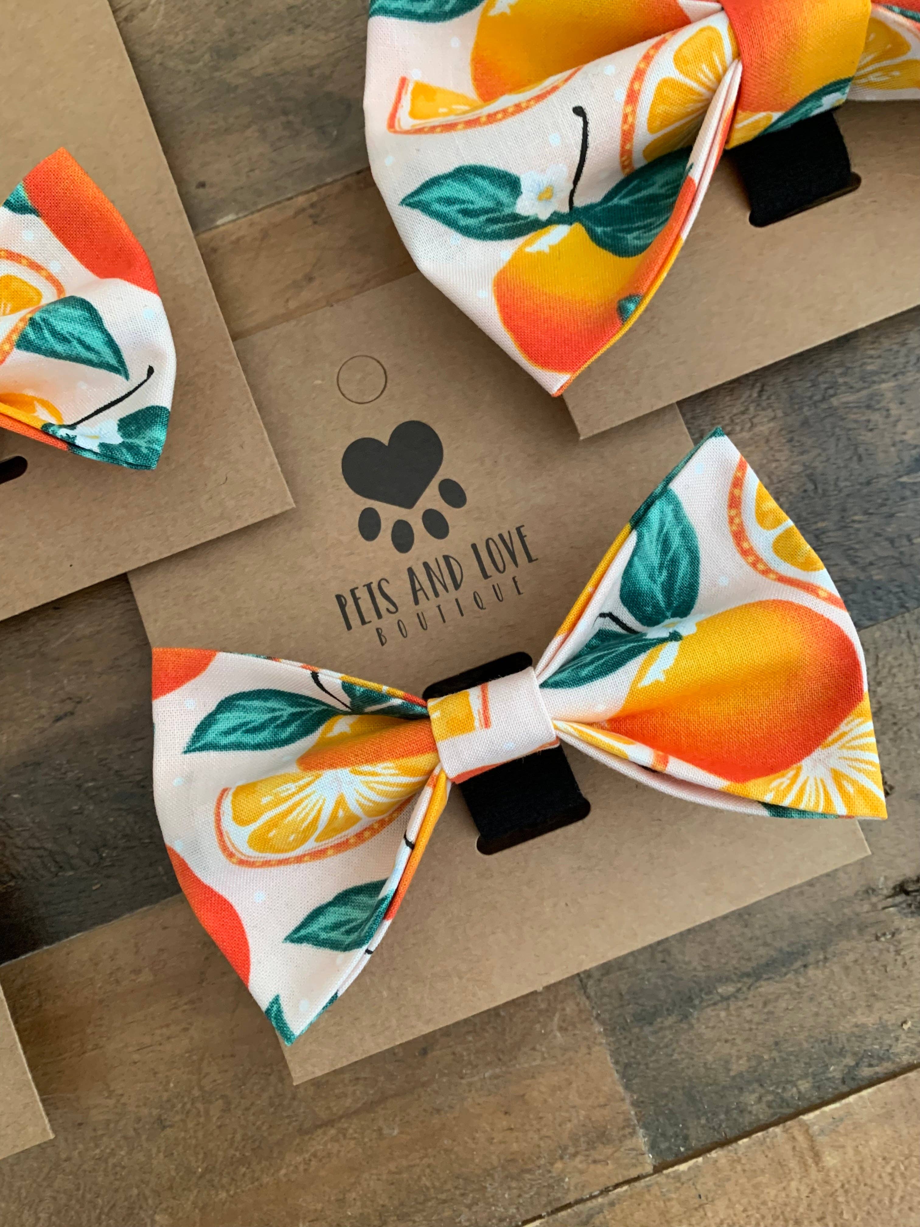 Pets and Love Boutique - Oranges Dog Bow