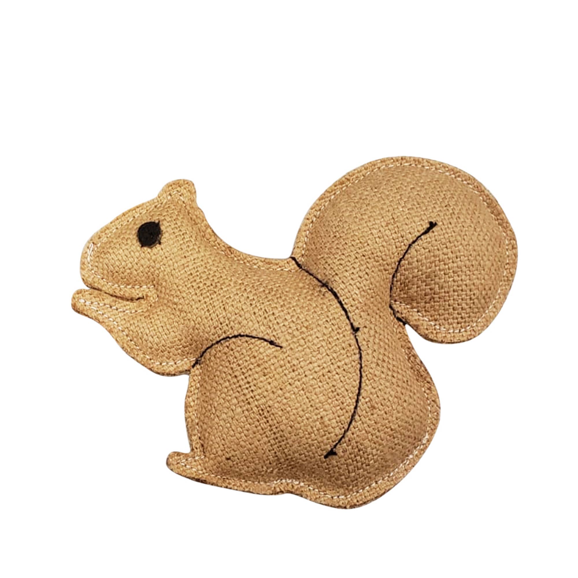 Jojo Modern Pets - Eco-Friendly Rustic Jute Squirrel Dog Chew Toy