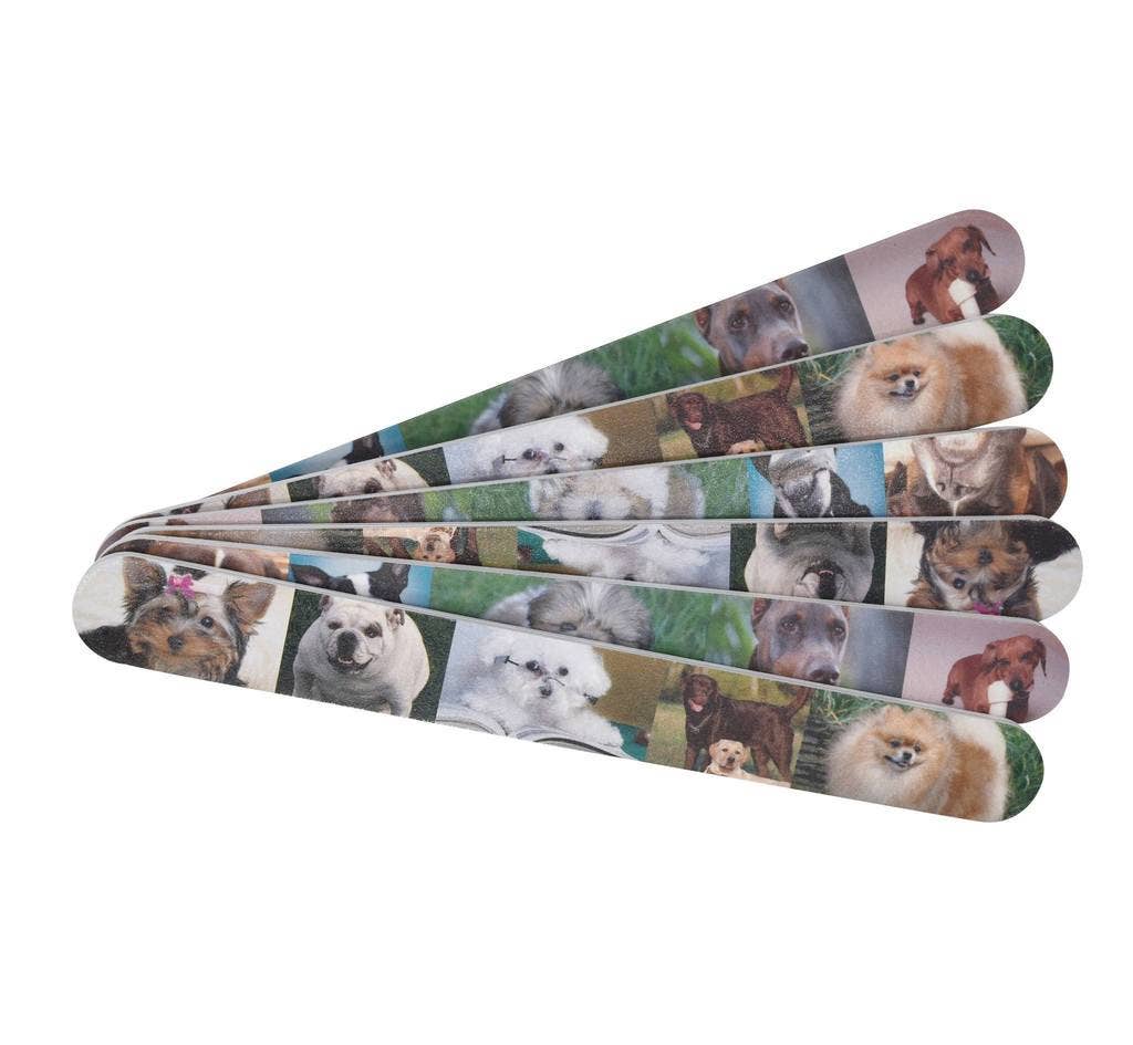 Warren London Dog Products - Dog Nail File Emory Board with Animal Images