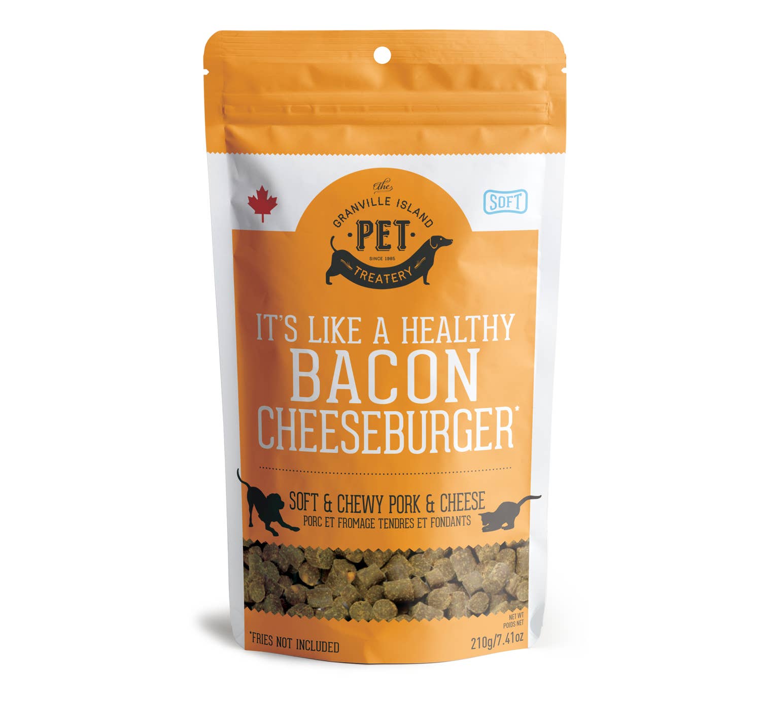 The Granville Island Pet Treatery - It's Like a Healthy Bacon Cheeseburger (Pork & Cheese)175g