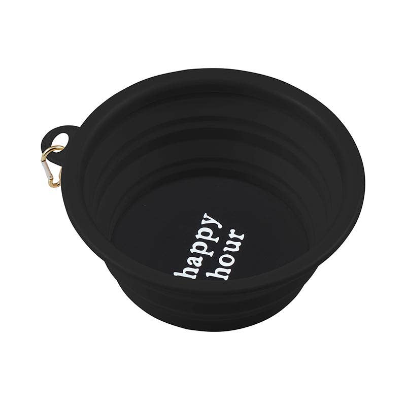 Happy Hour Large Collapsible Bowl