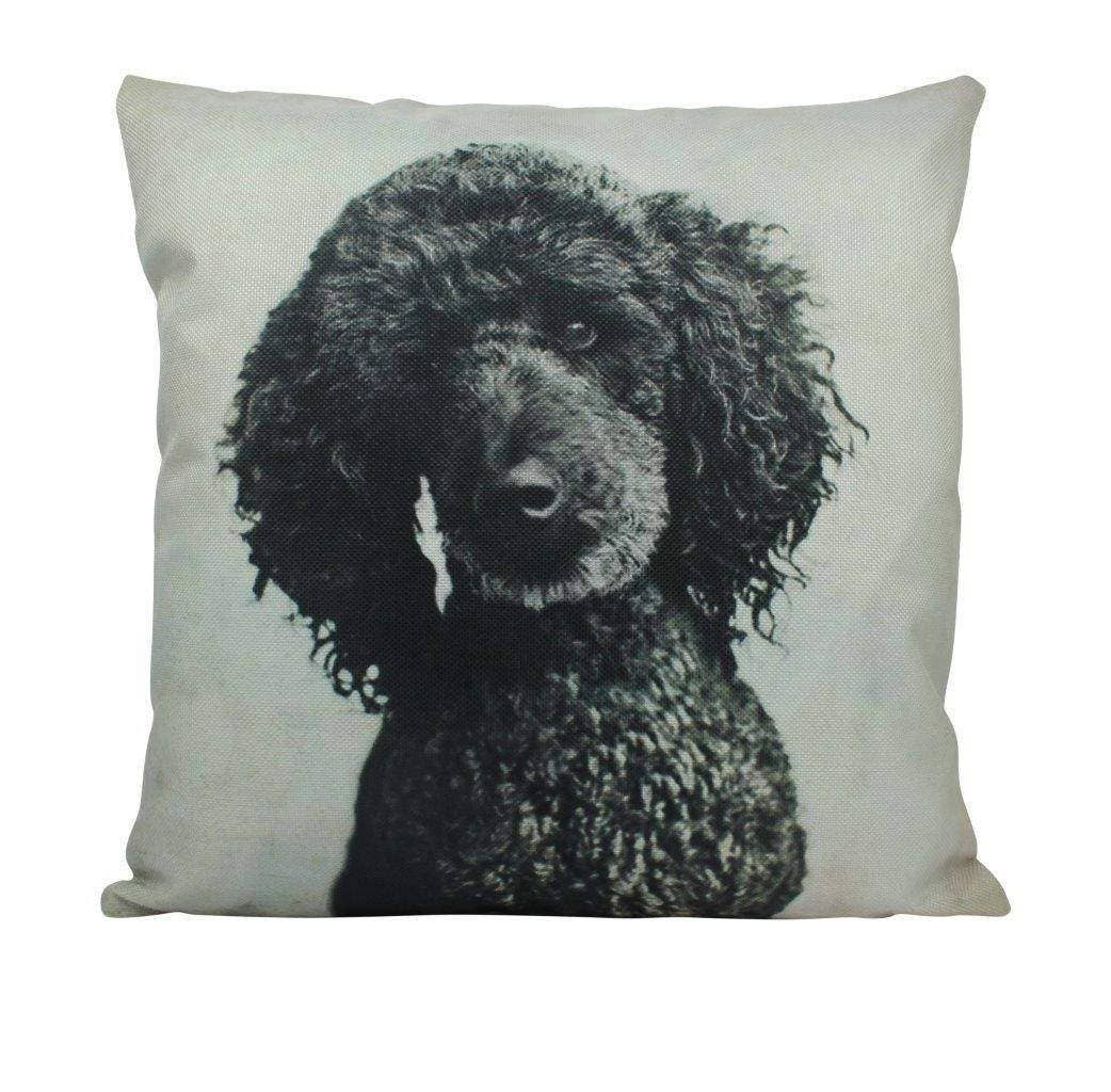 UniikPillows - Dog | Black Poodle | Throw Pillow | Dogs | Home Decor | Custom Dog Pillow | Dog Mom | Large Dog |   Dog Mom Gift | Dog Lover Gift