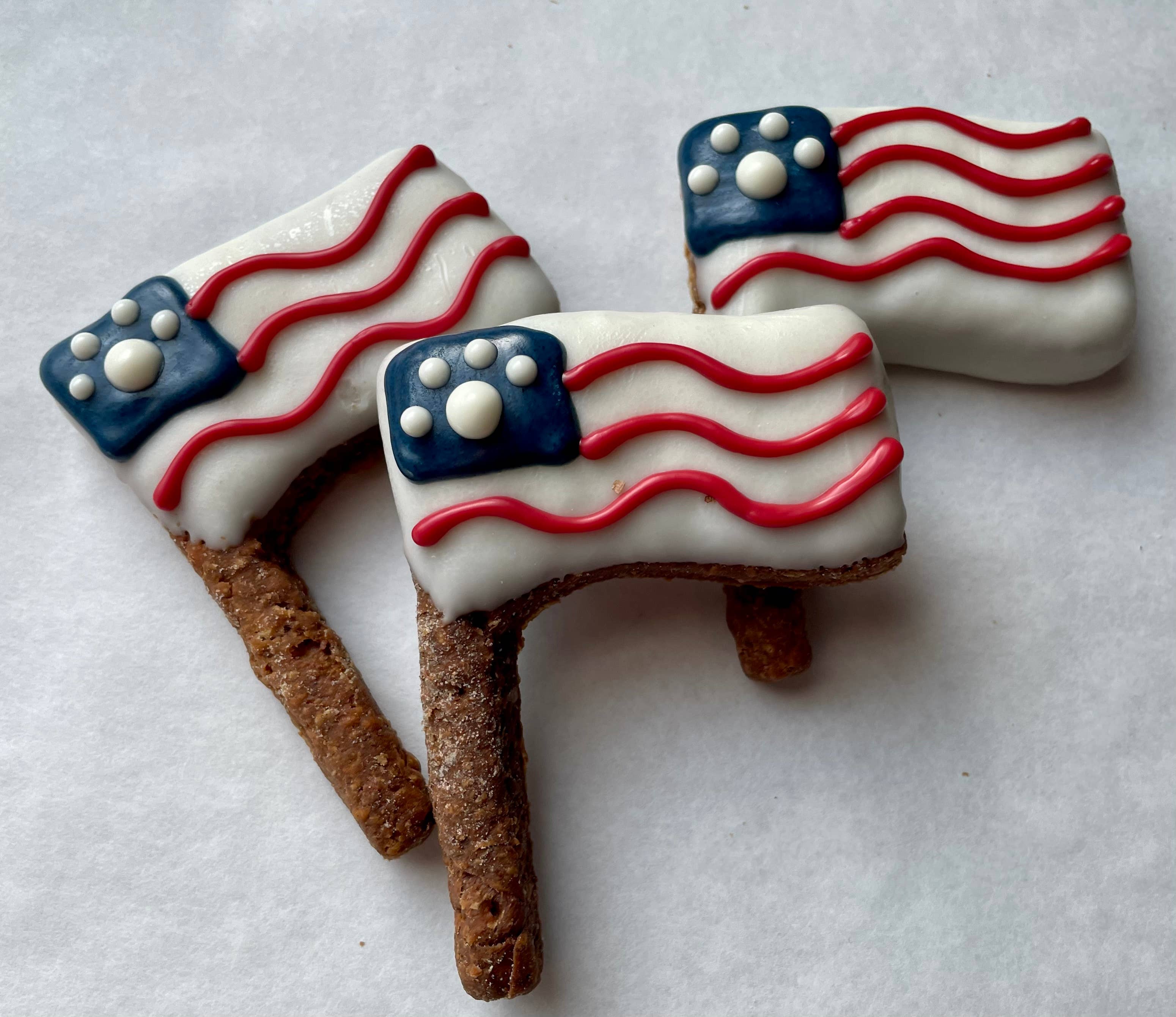 YumYum4DOGS - American Flag US dog treats - summer dog treats