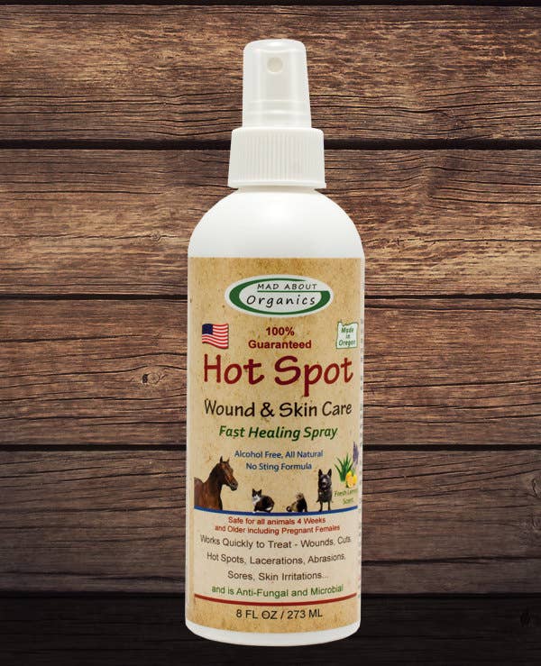 Mad About Organics - Hot Spot Wound And Skin Care Herbal Spray