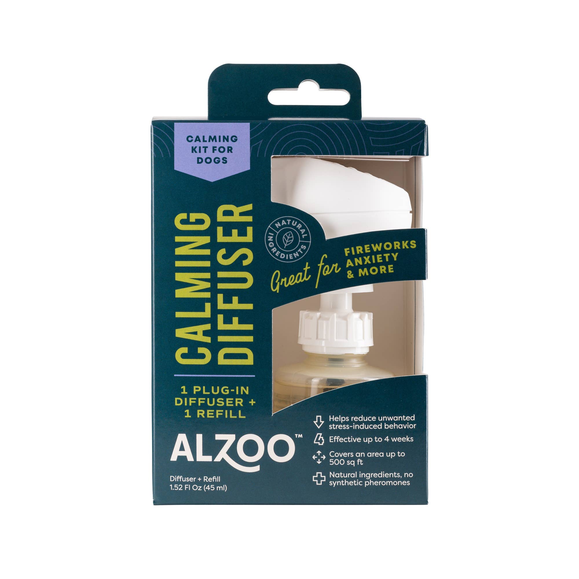 ALZOO - ALZOO™ Plant-Base Calming Diffuser Plug-in Kit for Dog