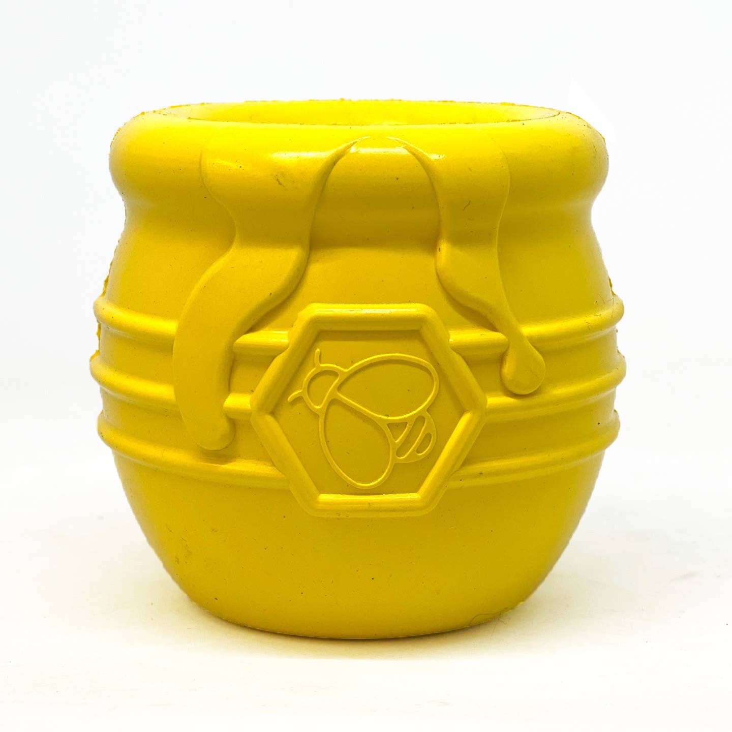 SodaPup - Large Honey Pot Durable Rubber Treat Dispenser & Enrichment