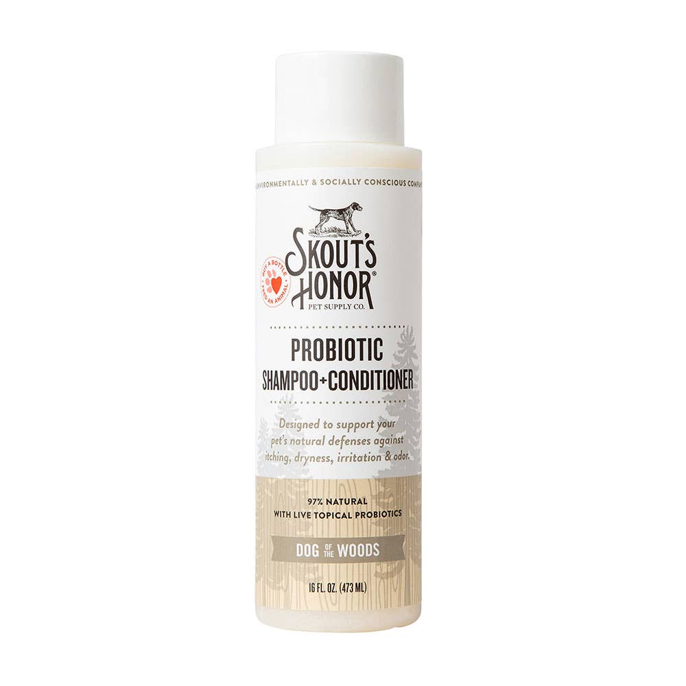 Skout's Honor Probiotic Shampoo+Conditioner Dog of the Woods