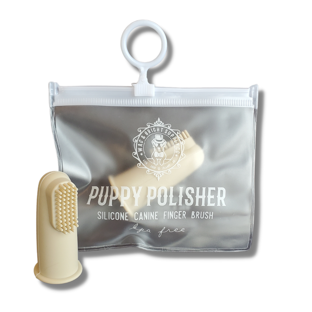 Wag & Bright Supply Co. - Puppy Polisher Finger Brush (one size)