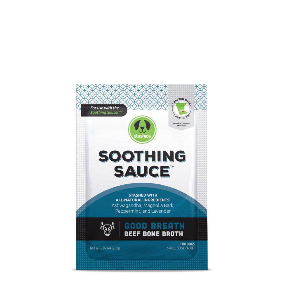 Stashios - Soothing Sauce™, Beef/Good Breath, PDQ (15ct)